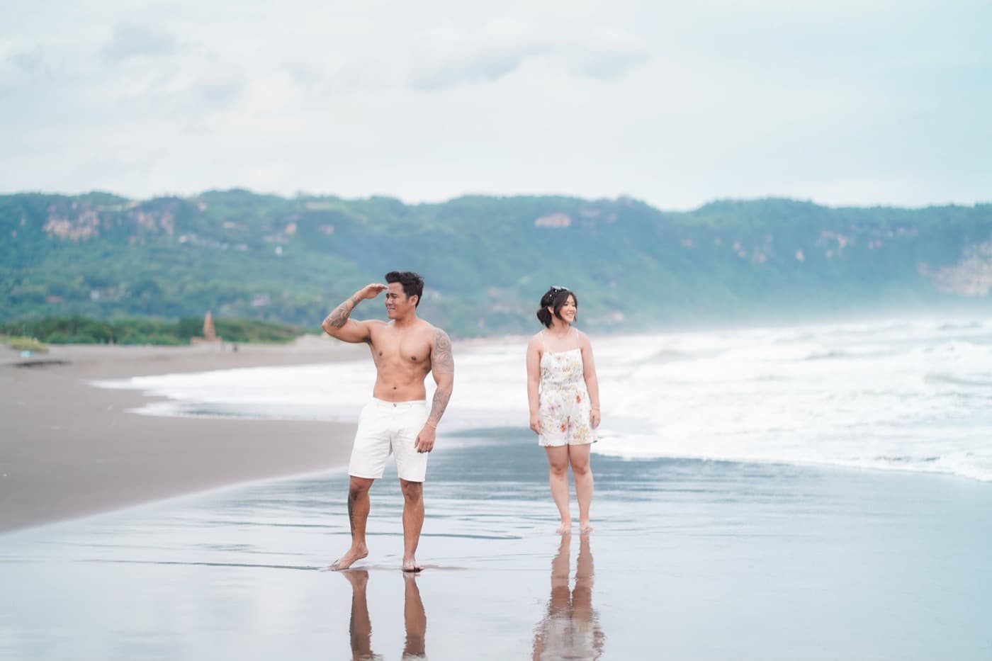 Prewedding photography by Jia Photography, editorial prewedding photography session in BSD and Serpong